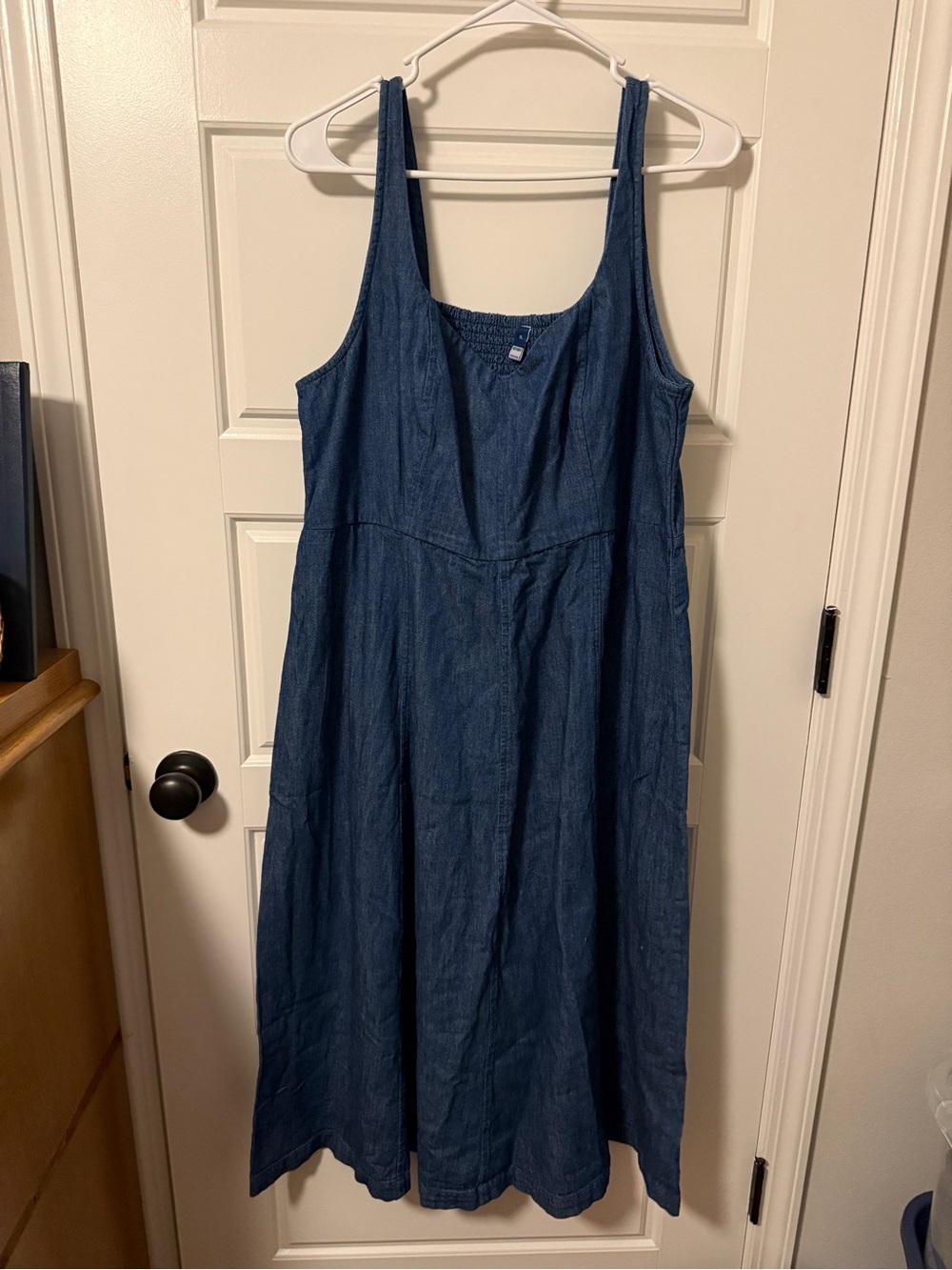 Women’s Old Navy Denim Tank Dress - Blue